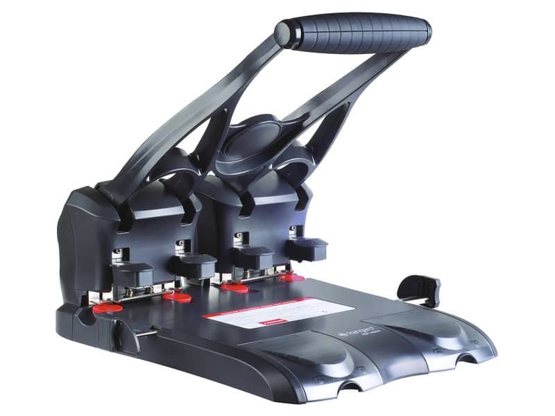 Perforatore a 4 fori Kangaro HDP-4160NEW nero fino a 150 fogli – foro 6 mm 2033N