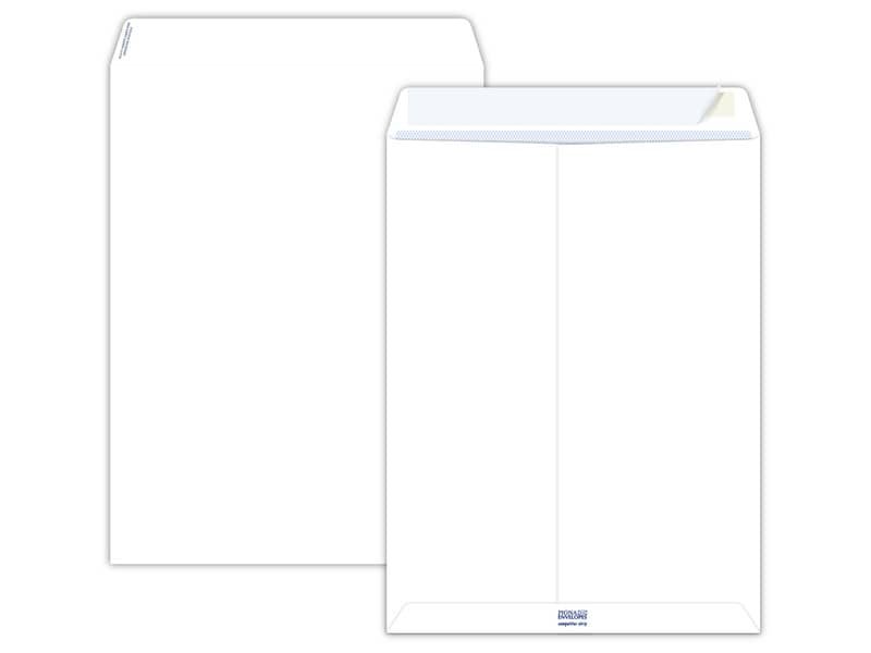 Buste a sacco Pigna Envelopes Competitor Strip 100 g/mý 300×400 mm bianco Conf. da 20 buste – 0219832