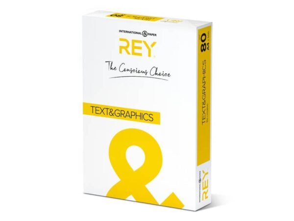Carta per fotocopie A3 Sylvamo Rey Text & Graphics 170 CIE 80 g/mý  Risma 500 fogli - RYTEG080X434