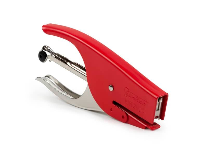 EC – Cucitrice manuale a pinza Turikan VIRGINIA passo 6 mm rosso punto chiuso 0106R