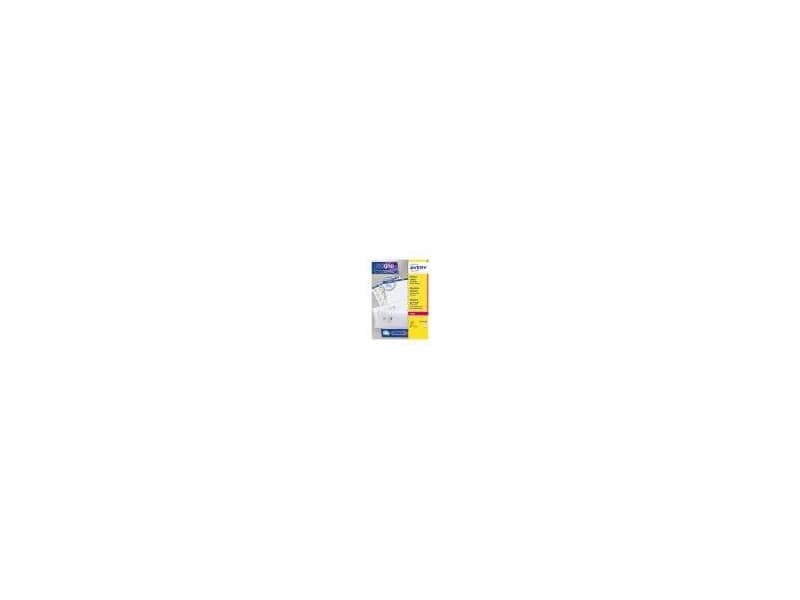 Etichette bianche per indirizzi AVERY Ultragrip? 99,1×33,9 mm – 16 et/foglio – stampanti laser cf. 100 fogli L7162-100
