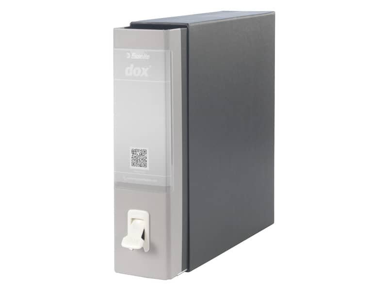 Registratore a leva DOX1 Commerciale S. Francisco 28,5×31,5 cm – dorso 8 cm grigio – D15107