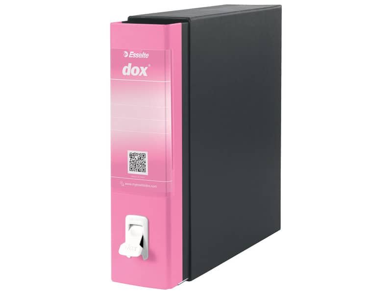 Registratore a leva DOX1 Commerciale S. Francisco 28,5×31,5 cm – dorso 8 cm rosa D15119
