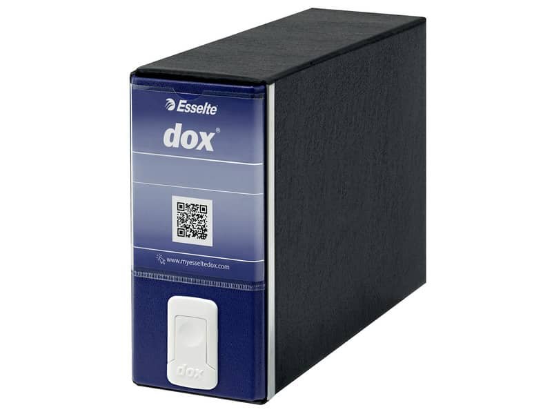 Registratore a leva DOX3 Memorandum dorso 8 cm – formato 23×18 cm blu 263A4