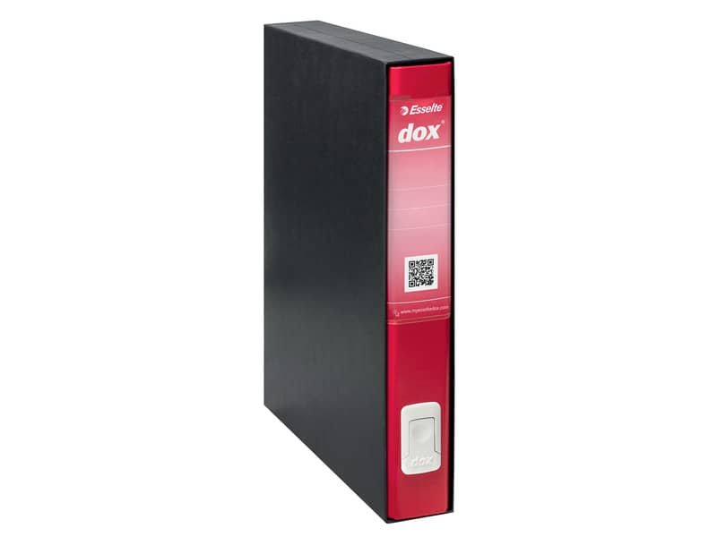 Registratore a leva DOX5 Protocollo 28,5×35 cm – dorso 5 cm rosso D26511