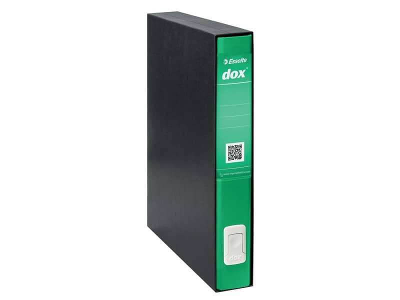 Registratore a leva DOX5 Protocollo 28,5×35 cm – dorso 5 cm verde D26514
