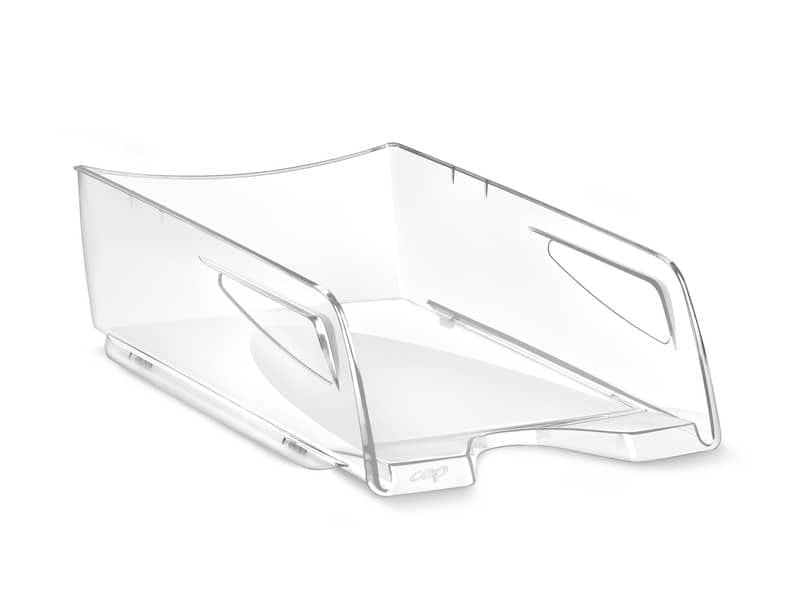 Vaschetta CepPro Maxi CEP in polistirene impilabile in verticale o a scalare trasparente 38,7×26,5×11,5 cm 1002200111