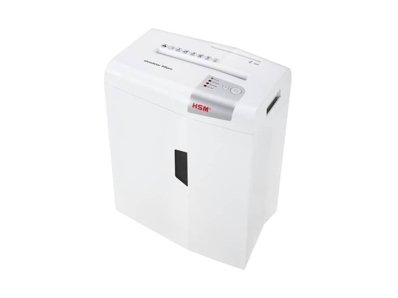Distruggidocumenti uso moderato HSM Shredstar X6 pro – P-5 – 20 L – taglio a microframmenti 2x15mm – 1046111