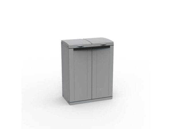 Armadietto a due ante raccolta rifiuti TERRY EcoLine 2 - compatibile con contenitori serie ecobin - 1003055