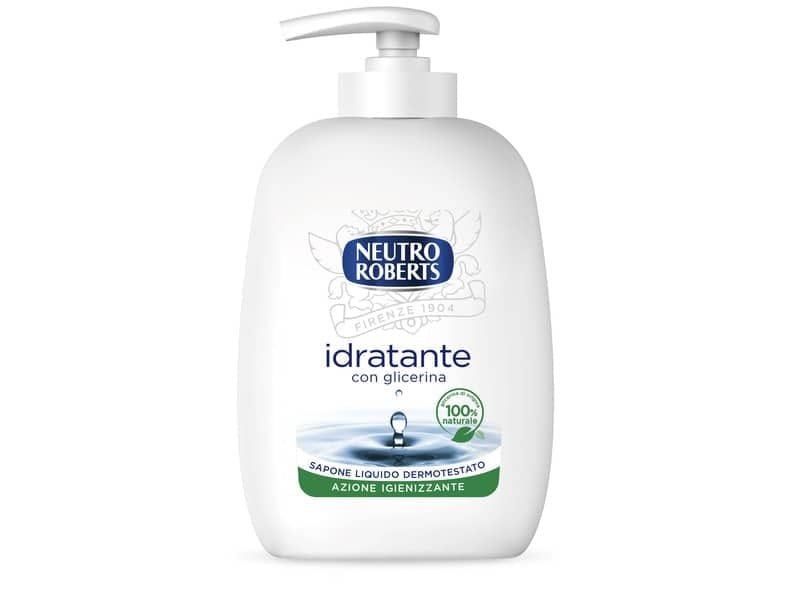 Sapone liquido extra idratante Neutro Roberts con glicerina 200 ml R908754