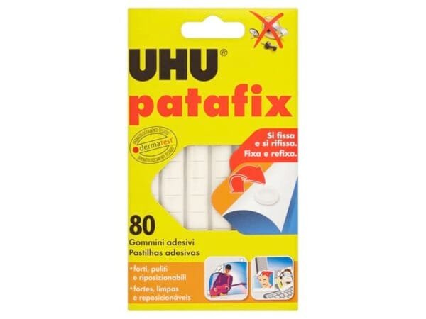 Gommini adesivi Uhu Patafix bianco  Conf. 80 pezzi - 64792