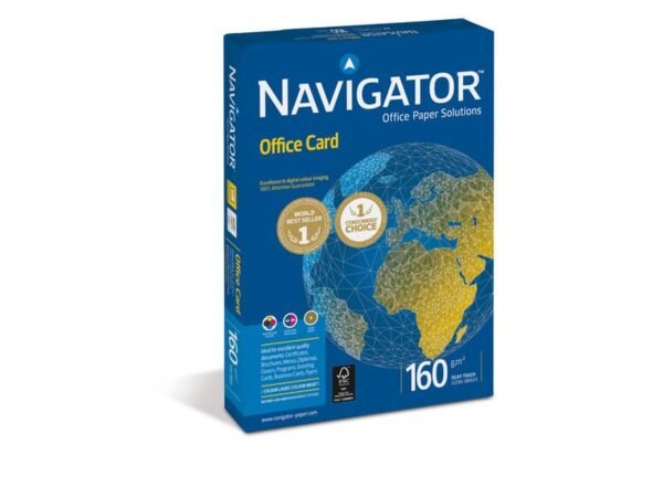 Carta per fotocopie A4 Navigator Office Card 160 g/mý Risma da 250 fogli - NOC1600067