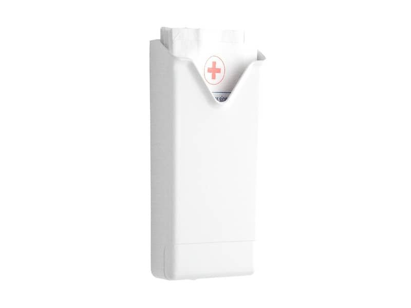 Distributore sacchetti in carta per igiene femminile Hylab in ABS capacit… 100 sacchetti bianco – IN-4027/WS-S