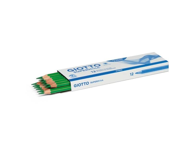 Matite colorate GIOTTO Supermina verde  23901800