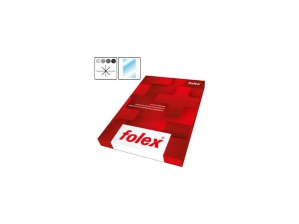 Film per fotocopiatrici monocrom. Folex X-10.0 poliestere traslucido 0,1 mm A3  Conf. 50 pz. - 39100.100.43100