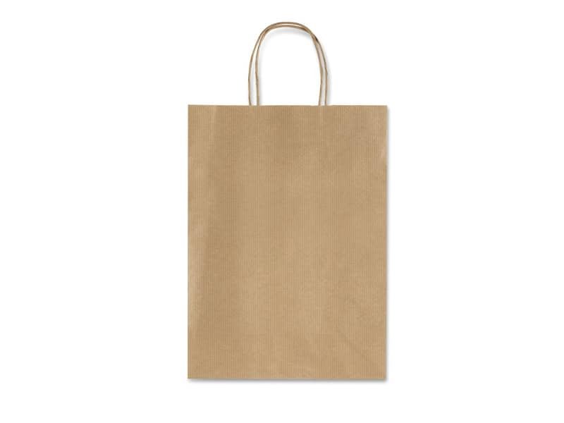 Sacchetti da regalo Rex-Sadoch Allegra tinta unita 26x12x36 cm avana conf. da 25 – SDS26AVN