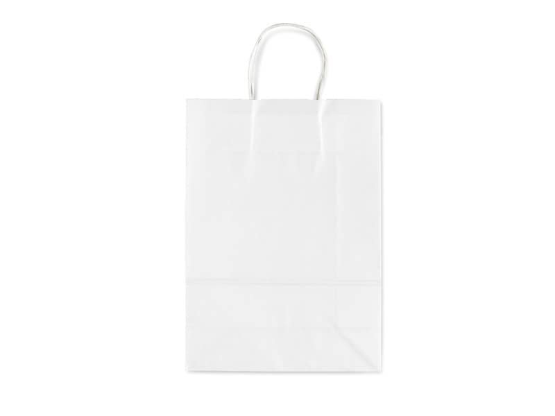 Sacchetti da regalo Rex-Sadoch Allegra tinta unita 22x10x27 cm bianco conf. da 25 – SDS22BIA