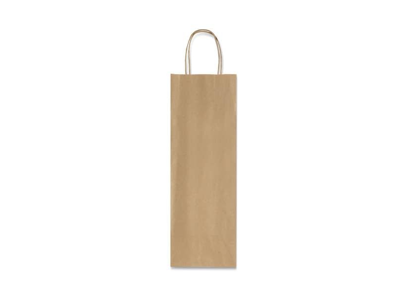 Sacchetti da regalo Rex-Sadoch Allegra tinta unita 14×8,5×39 cm avana conf. da 25 – SDS12AVN
