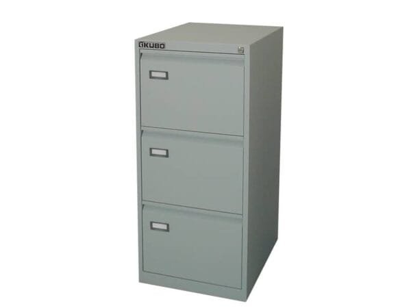 EC - Classificatore per cartelle sospese KUBO 3 cassetti  46x62x101 cm grigio 4003