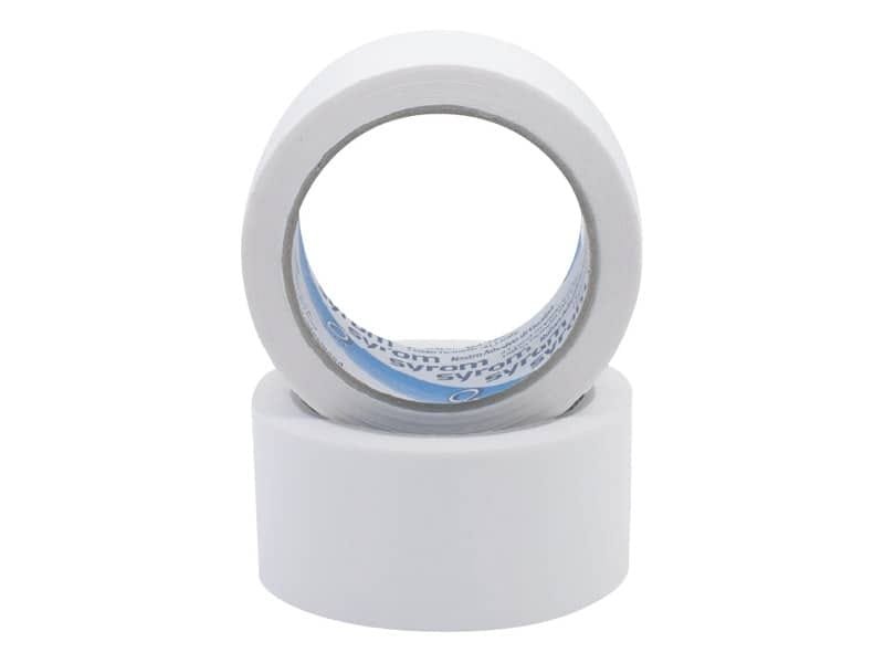 Nastro adesivo da imballo SYROM formato 50 mm x 66 m – materiale ppl bianco conf. da 6 – 19011