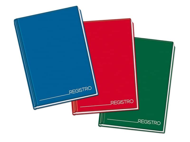 Registro cartonato Blasetti con cucitura filo refe e copertina cartonata, 1R 70 g/mý A4 48  conf.1/12 – 1334