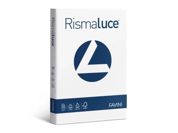 Carta per fotocopie A3 Favini Rismaluce Bianca 100 g/mý Risma da 300 fogli - A680313