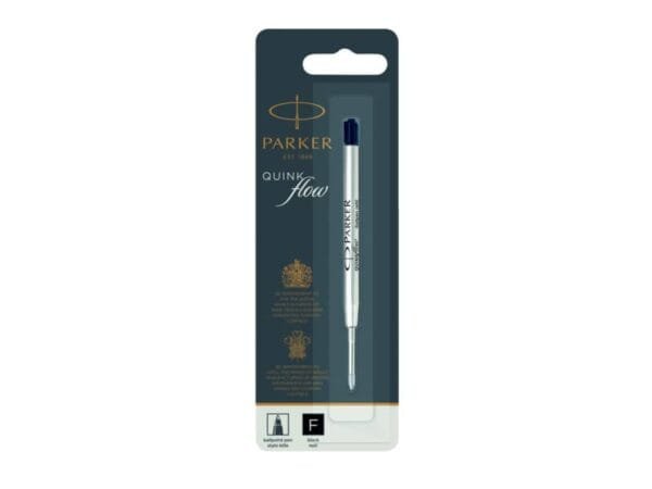 Refill sfera Parker nero F  in blister - 1950367