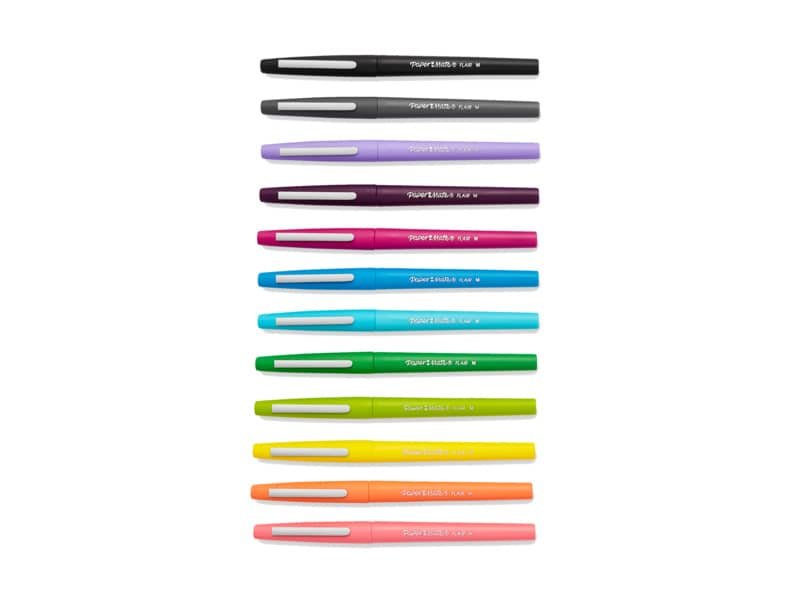 Penne punta fibra Paper Mate Flair/Nylon Tropical Vacation 1,0 mm assortiti blister da 12 – 1951029