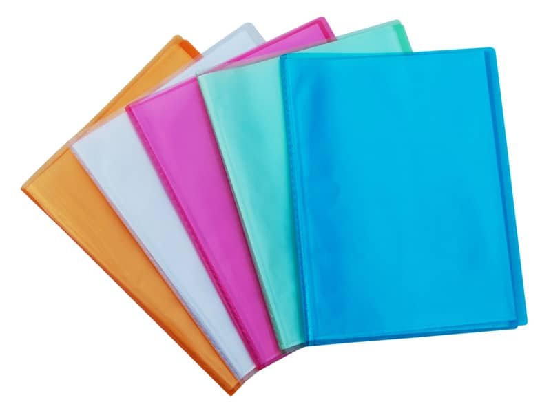 Portalistini fogli fissi Favorit buccia d’arancia 22×30 cm 60 buste assortiti 400090483