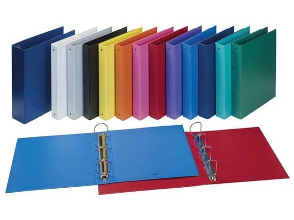 Raccoglitore FAVORIT Europa 29,5x32 cm 4 anelli tondi  50 mm nero 100460442