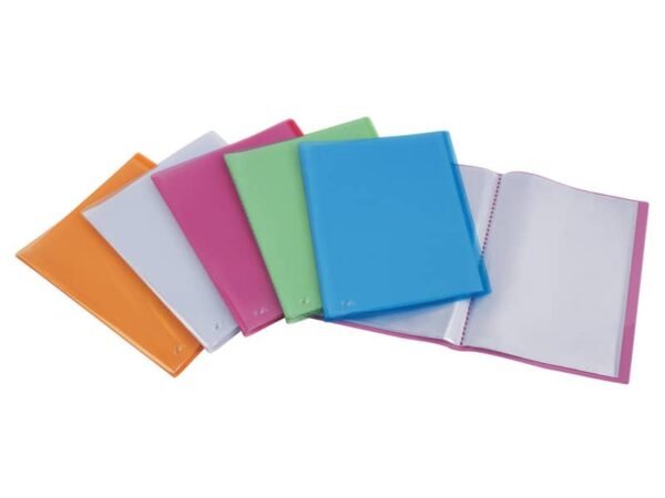 Portalistini fogli fissi Favorit buccia d'arancia 22x30 cm 40 buste assortiti 400090482
