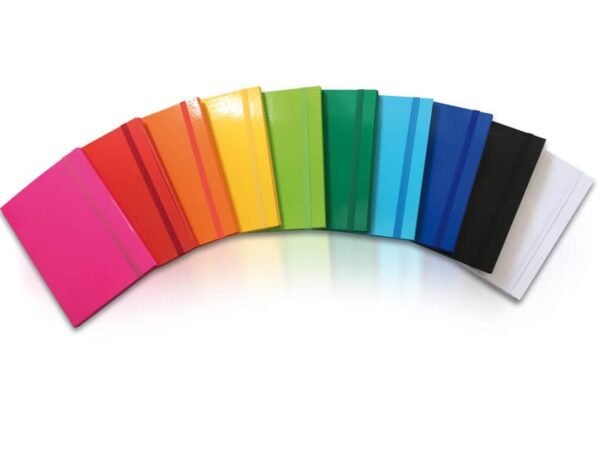 Portaprogetti in cartone con elastico piatto EURO-CART Iris dorso 3 cm bianco CPRIO03ELPBI IRIS