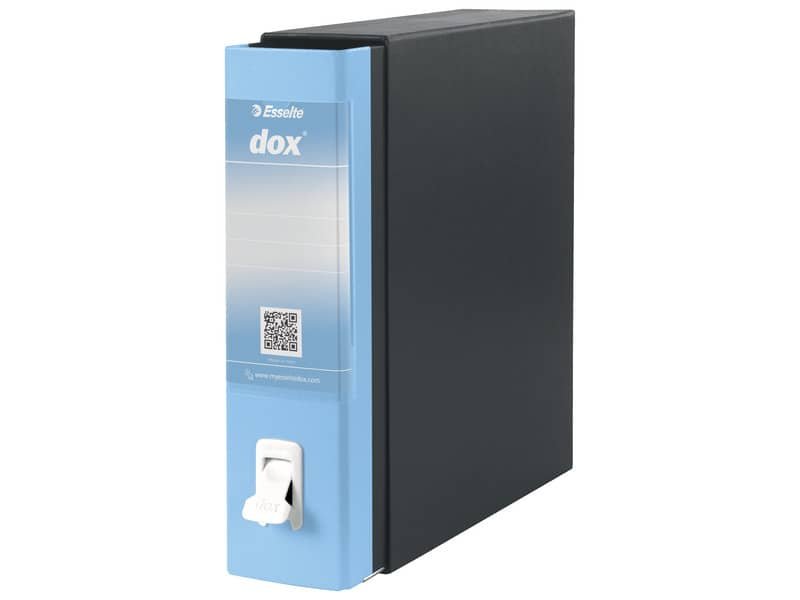 Registratore a leva DOX1 Commerciale S. Francisco 28,5×31,5 cm – dorso 8 cm azzurro – D15116