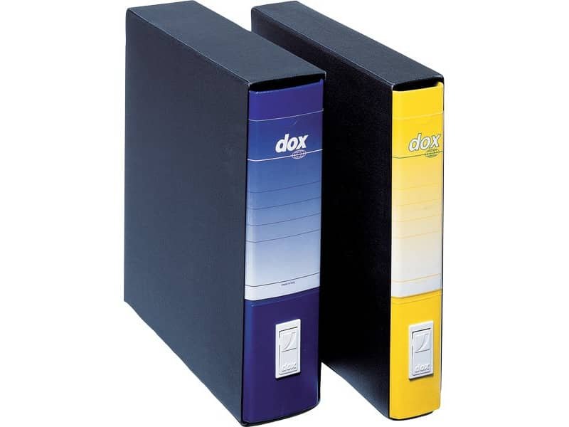 Registratore a leva DOX1 Commerciale 28,5×31,5 cm – dorso 8 cm blu D26104