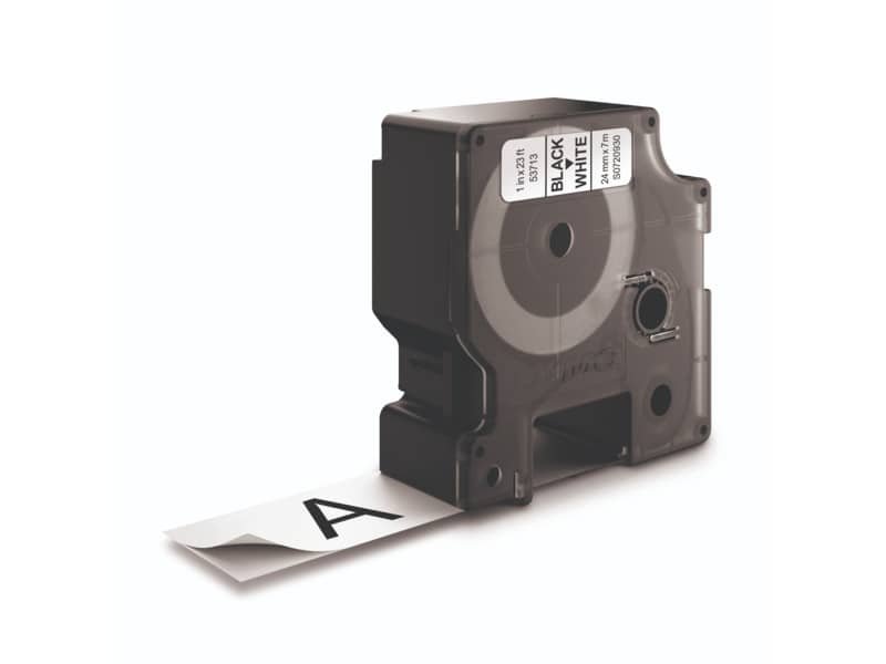 Nastro per etichettatrici Dymo D1 24 mm x 7 m nero/bianco S0720930