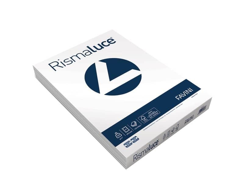 Carta per fotocopie A3 Favini Rismaluce Bianca 200 g/mý Risma da 125 fogli – A670113