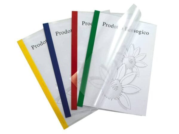 Cartelline per rilegatura Sei Rota Poli 200 giallo - formato A4 conf. 10 pz. - 66230506