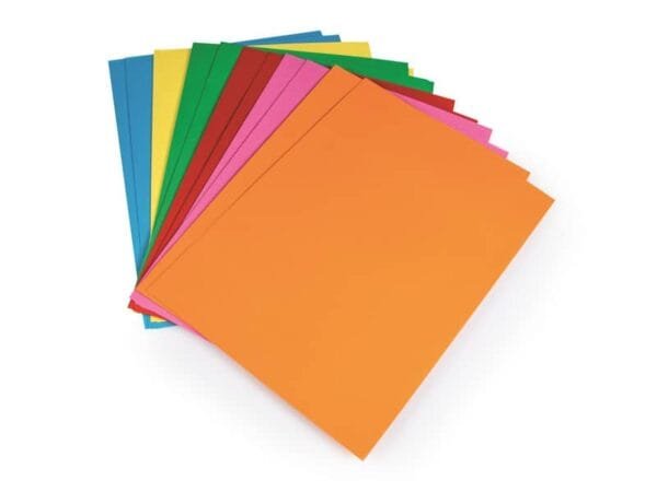 Cartellina a 3 lembi Brefiocart Color 24,5x35 cm cellulosa 200 g/mý verde scuro Conf. 25 pezzi - 0205511.VE