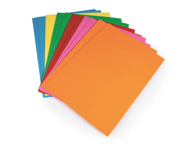 Cartellina a 3 lembi Brefiocart Color 24,5×35 cm cellulosa 200 g/mý verde scuro Conf. 25 pezzi – 0205511.VE