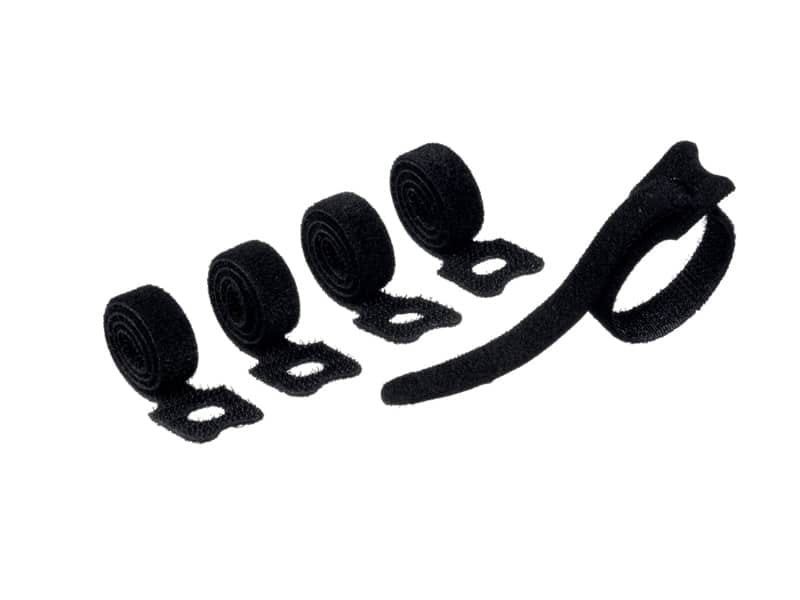 Fascette fermacavi a strappo con asola DURABLE CAVOLINE GRIP TIE 20×1 cm nero Conf. 5 pezzi – 503601