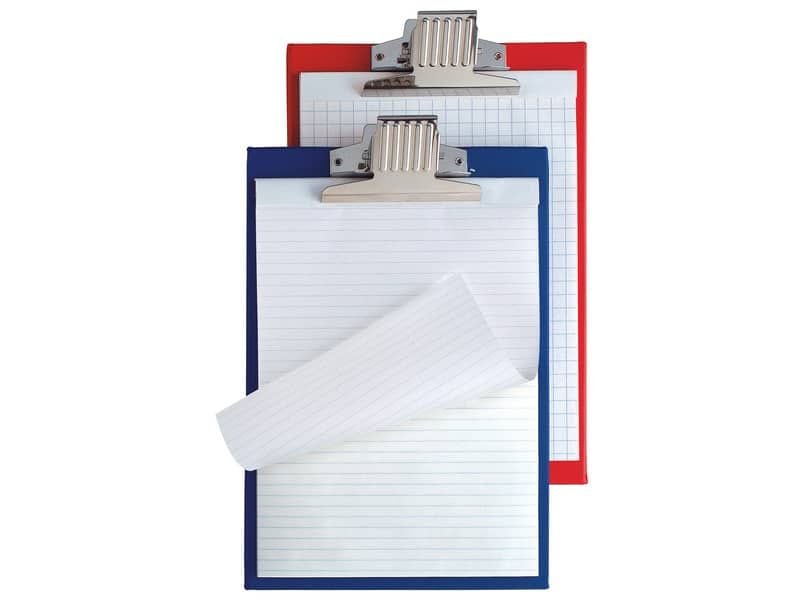 Portablocco singolo con molla Sei Rota Superblock ML 21×29,7 cm blu 29302307
