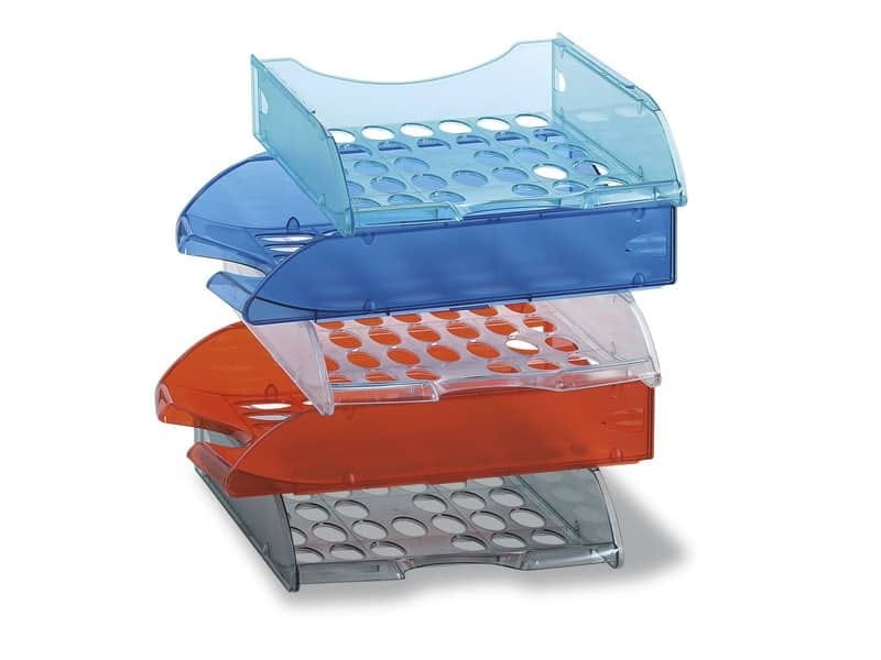 Vaschetta portacorrispondenza FELLOWES Modula polistirolo trasparente naturale 26×34,5×6,5 cm – E040TN