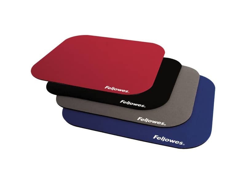 Tappetino mouse FELLOWES neoprene nero 23 x 20,3 x 0,6 cm 58024