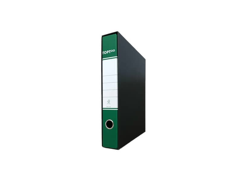 Registratore commerciale TOPToo con custodia dorso 5 cm verde 23×30 cm – FMCRTU5VE