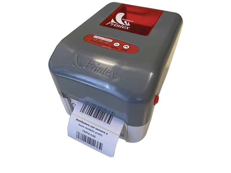Stampante per etichette a termico diretto o trasferimento termico – grigio Printex ST/X220