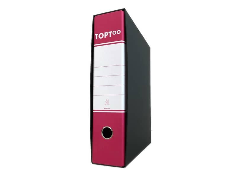 Registratore commerciale TOPToo con custodia dorso 8 cm magenta 23×30 cm – FMCRTU8MG