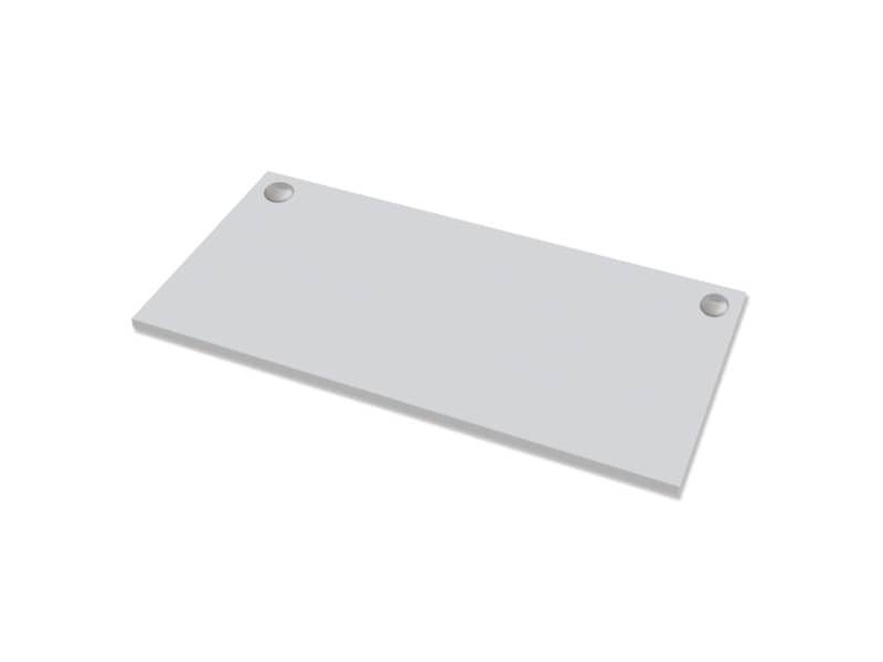 Piano scrivania grigio Fellowes Levado 180×80 cm 9870501