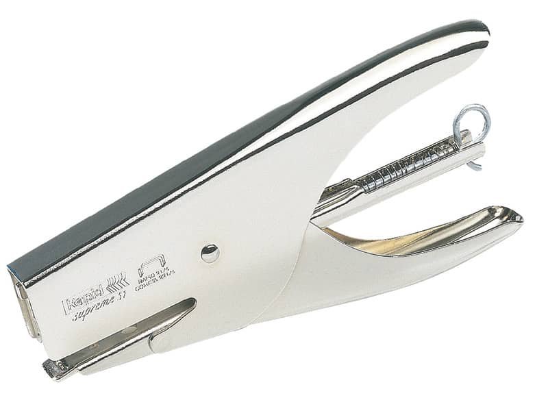 Cucitrice a pinza Rapid S51 Supreme fino a 12 fogli Rapid nichel 10538702