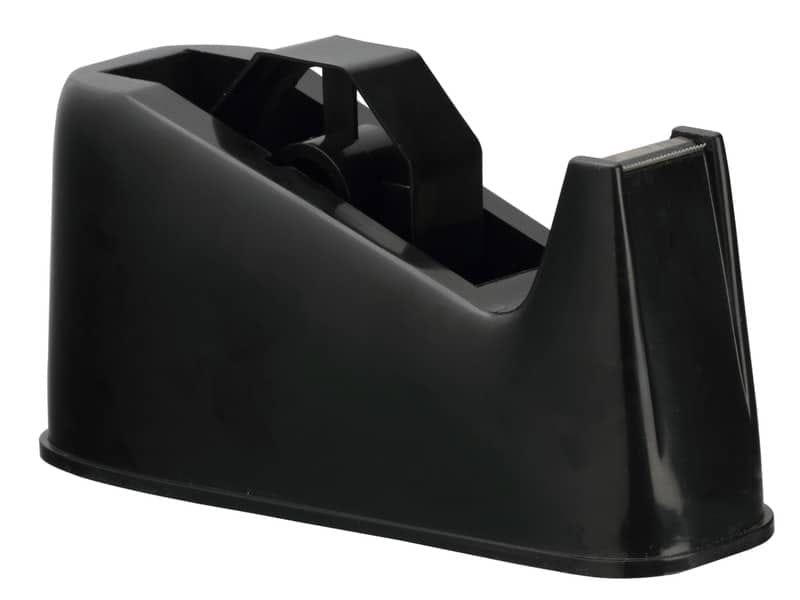 Dispenser per nastro da scrivania Q-Connect nero 25 mm x 33/66 m KF11010
