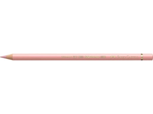 Matite colorate permanenti Faber Castell Polychromos mina 3,8 mm conf. 6 pezzi - rosa carne chiaro - 110132